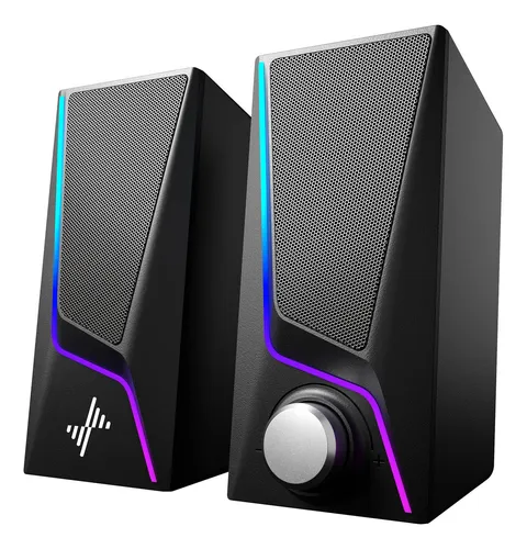comprar Altavoces De Computadora SK400 Con 6 Modos De Il. Color Negro Nylavee