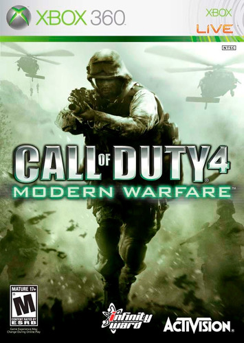 Call Of Duty 4 Modern Warfare (mídia Física) - Xbox 360