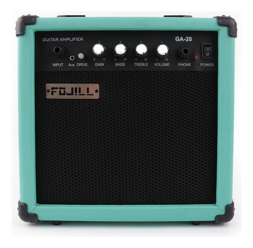 Fojill Amplificador De Guitarra Electrica De 20 W, Amplifica