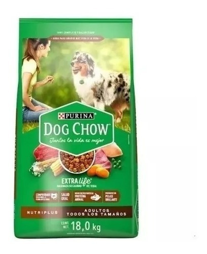 Alimento Para Perro Dog Chow Nutriplus 18kg