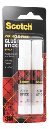 Pegamento En Barra Scotch Sin Arrugas 2/pkg-.27oz 2-pack