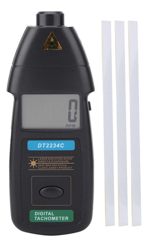 Tacómetro Láser Portátil Digital Rpm Meter Dt2234c