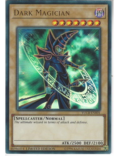 Dark Magician - Ultra Rare     Yucb    Mago Oscuro