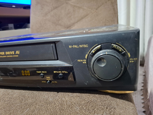 Videocassete Panasonic Com Defeito Preto (Usado)