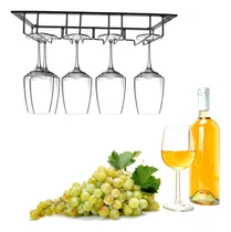 Comprar Rack De Copas De Vino,estante Para Copas De Vino 4 Ranuras