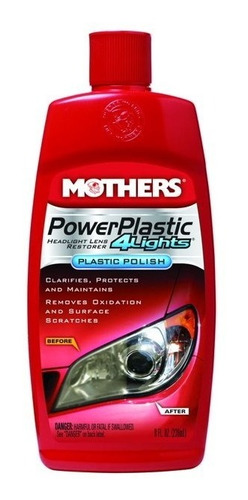 Pulidor De Plastico Para Faros Marca Mothers 