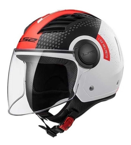 Casco Abierto Con Visor Ls2 562 Airflow Condor Moto Dompa 