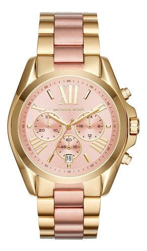 Reloj Michael Kors Bradshaw Para Mujer En Tono Dorado Mk6359