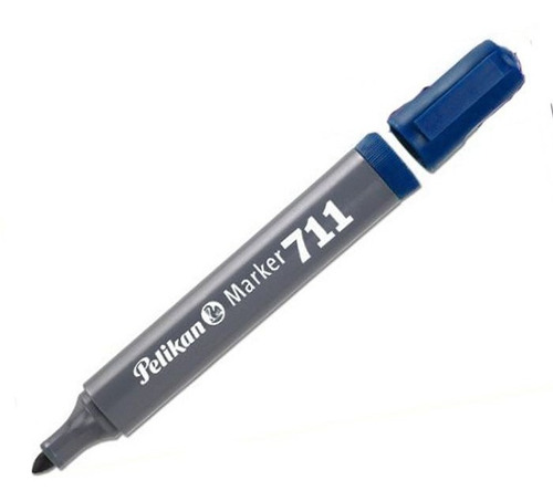 Marcador Pelikan 711 Marker Recargable X Unidad Pelikan Color Azul