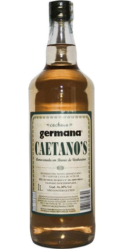 Cachaça Germana Caetanos 1000ml