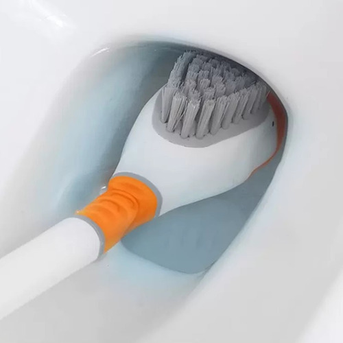 Escobilla Baño Con Soporte, Juego Cepillo Limpieza Silicona