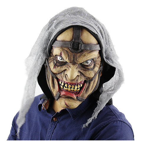 Máscara Monstruo Chulo Halloween Disfraz De Terror De Látex Color Pimp Weirdo
