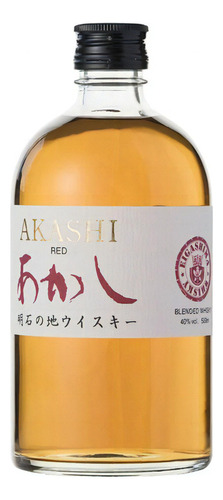 Akashi Red Akashi Malt Whisky Japones Red Akashi X500cc - 500 mL - Unidad - 1 - Botella