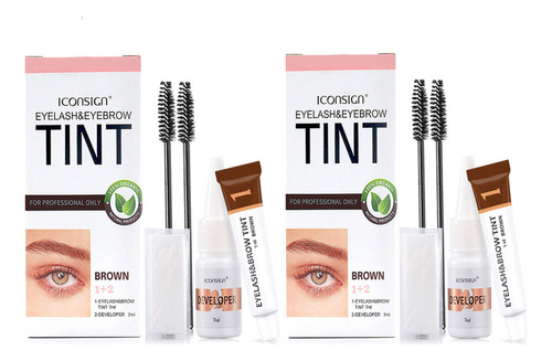 Kit De Tinte Para Pestañas Y Cejas De - mL a $14561