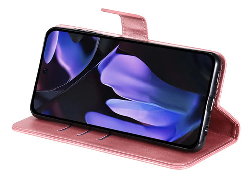 Funda De Teléfono Para Google Pixel 8a 9 Pro, 9a 7 Pro, Lujosa Funda De Piel Tipo Cartera Con Ranuras Para Tarjetas