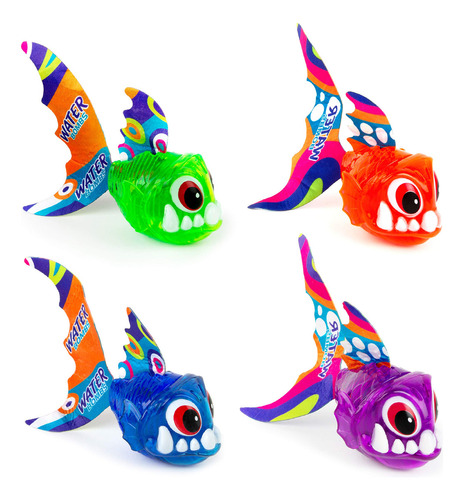 Boley 4-pack Light-up Sea Animal Diving Toys - Catch The Fi.