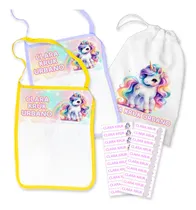 Comprar Bolsita + 2 Toallas + 20 Nombres Para Plancha Personalizados