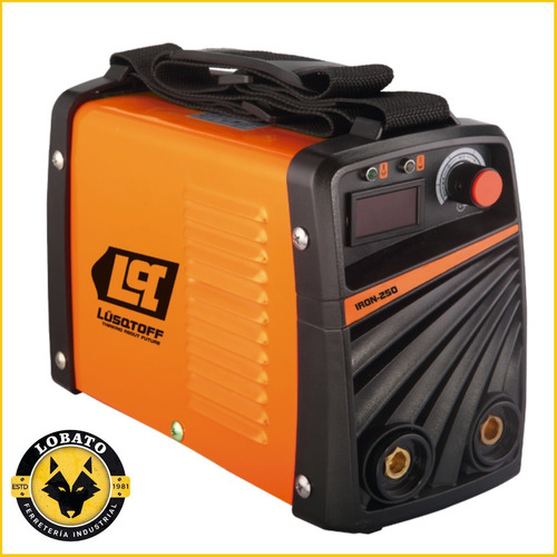 Soldadora Inverter Lüsqtoff Iron-250 220v + 2 Escuadras