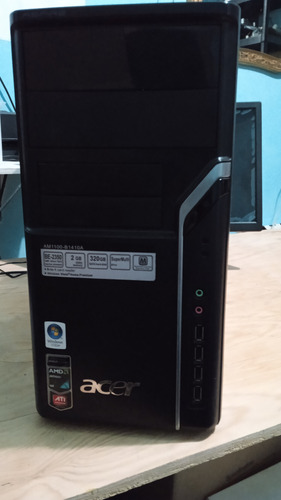 Cpu Acer Aspire Am1100-b1410a 8gb Ram 320gb Hdd (Usado)