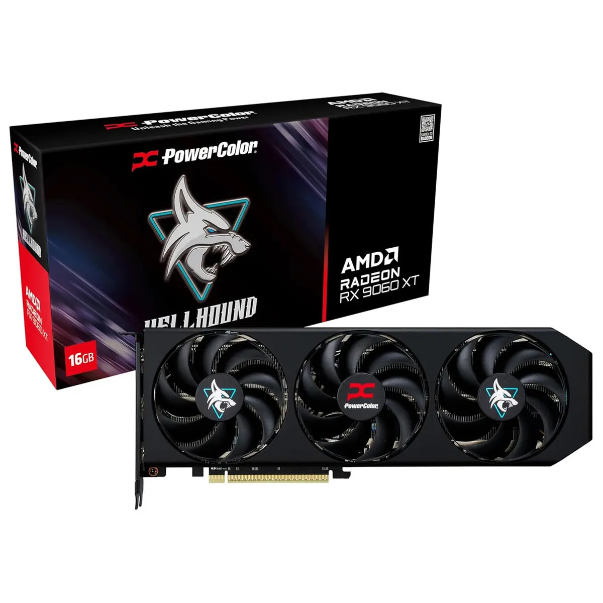 Placa De Vídeo Powercolor Rx 9060 Xt