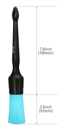 Imagen 4 de 7 de Cepillo Suave Para Limpieza Exterior Motor Rines 1 Pza