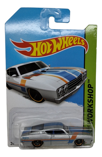 Hot Wheels '69 Ford Torino Talladega Hw Whorkshop 235/250