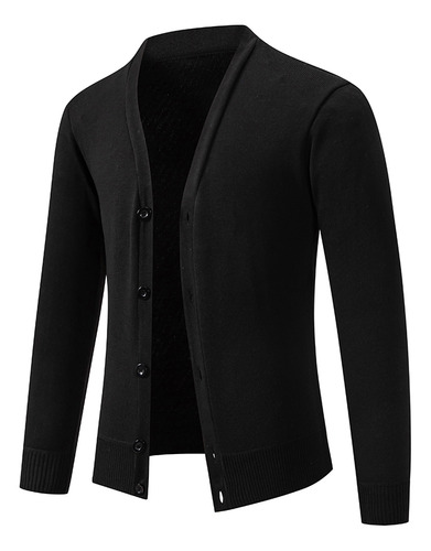 Suéter Para Hombre, Chaqueta Casual De Negocios Con Cuello E