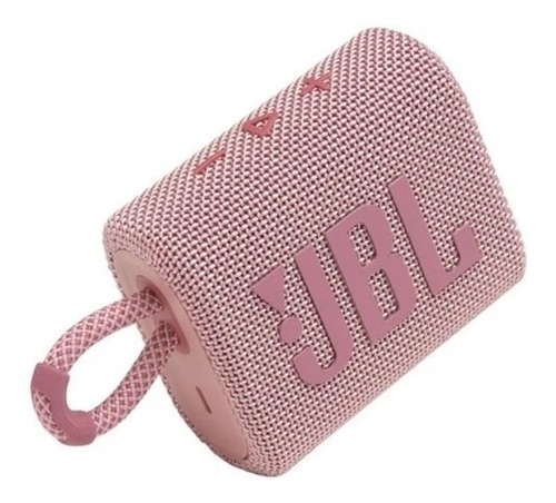 Parlante Jbl Go 3 Portátil Con Bluetooth Pink