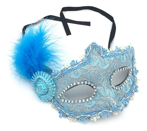 Compra Una Y Consigue Dos Máscaras De Princesa Con Plumas Y