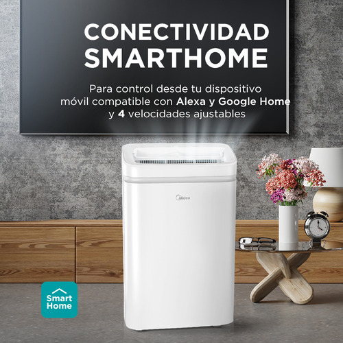 Aire Acondicionado Portátil Midea Breeze Go Inverter , 1.1 Ton, Sólo Frío, 115v