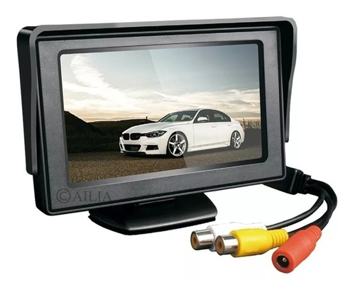 Tela Automotiva Lcd 4,3' Mini Monitor Dvd Cam Ré