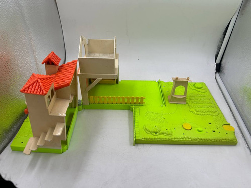 Pinypon Set Grange Vintage 80s Mattel Aurimat Naranja (Usado)