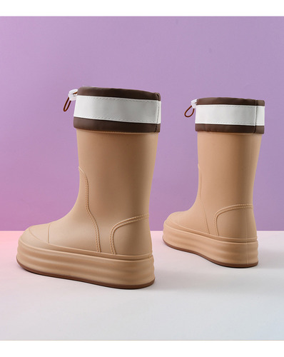 Botas De Lluvia Antideslizantes Zapatos Lluvia Para Mujeres