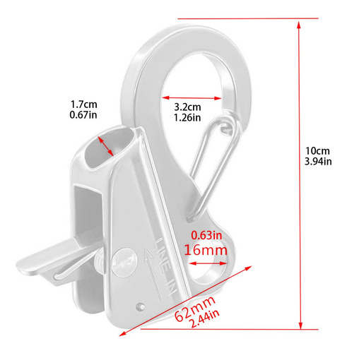Ancla De Acero Inoxidable Con Hardware De 0.375in