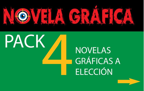 Pack X 4 Novelas Gráficas A Elección - Latinbooks - Clásico