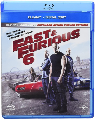 Rapidos Y Furiosos 6 Pelicula Blu-ray