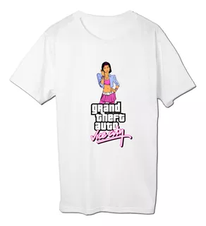 Grand Theft Auto Vice City Remera Friki Tu Eres #2