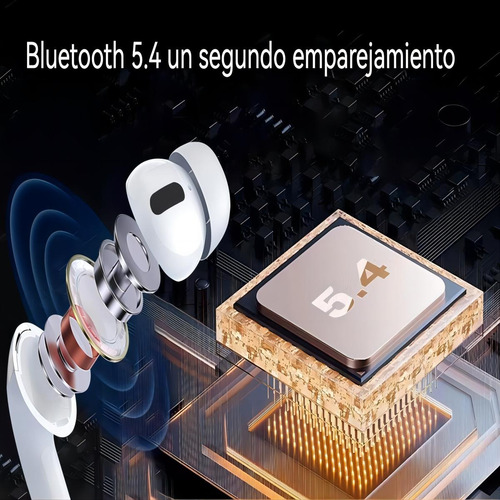Auriculares Bluetooth Con Cancelación De Ruido Y Pantalla