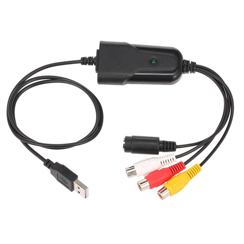 Portátil Usb 2.0 Vídeo Auditivo Captura De Vídeo Conversor