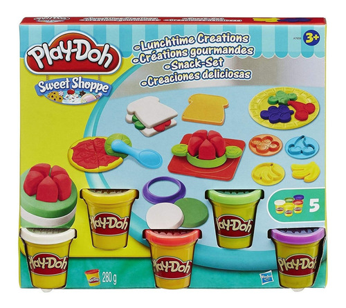 Brinquedo Play Doh Sweet Shoppe Hora Do Lanche Hasbro A7659