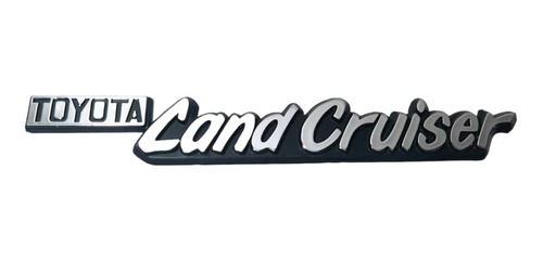 Emblema Toyota Land Cruiser Curvo