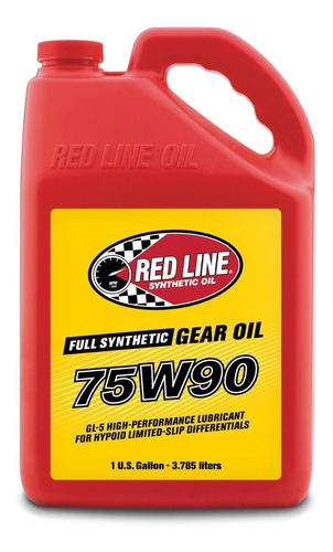 Aceite De Caja Red Line Gl-5 75w90 3.8lt