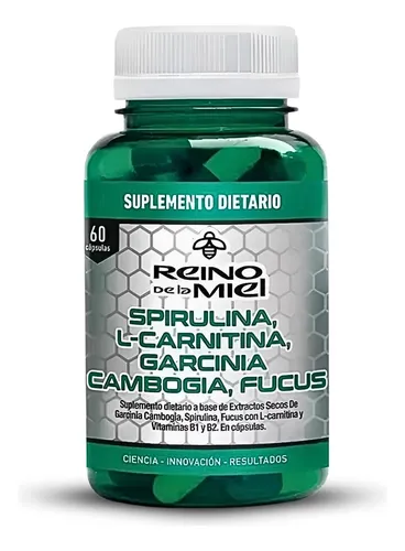 Spirulina L-carnitina, Fucus, Garcinia Cambogia Adelgazante