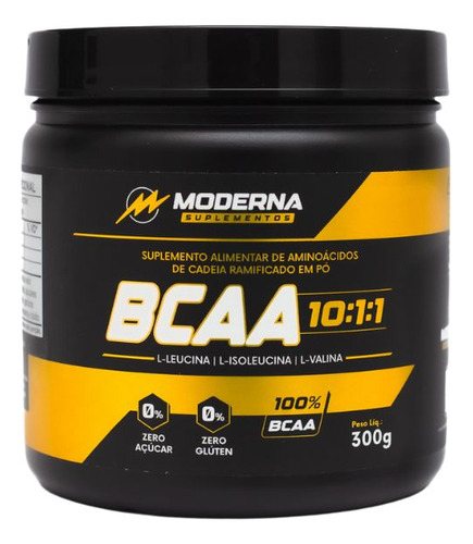 Bcaa Em Pó 10:1:1 - 300g L-leucina, L-isoleucina E L-valina