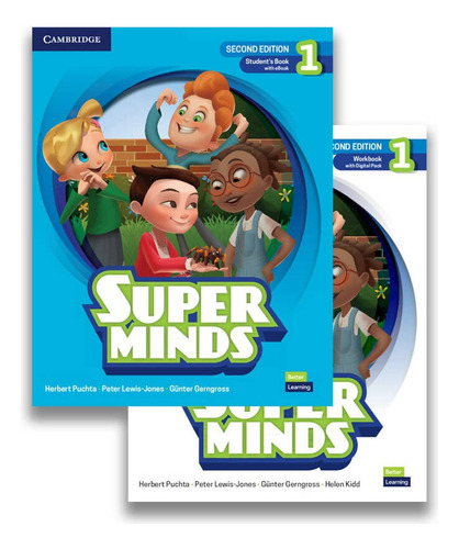 Super Minds Second Edition 1 Student's + Workbook -cambridge