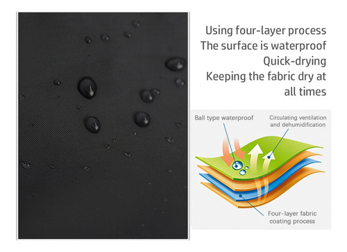 Cortina De Baño Impermeable Monocromática