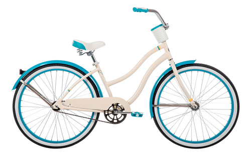 Bicicleta Para Mujer R26 Tipo Crucero Huffy Good Vibration Color Blanco