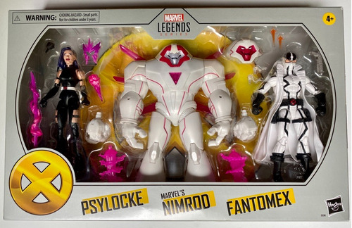 Marvel Legends X-men 97 Psylocke Nimrod Fantomex Hasbro