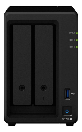Synology Diskstation Ds720 Nas Server With Celeron 2.0ghz Cp