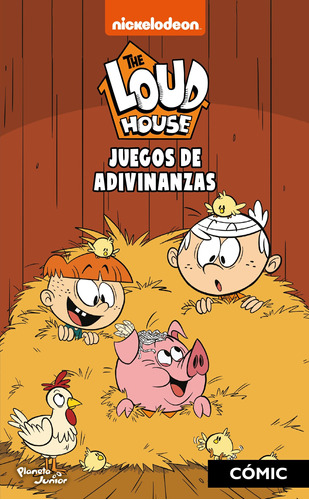 The Loud House. Juegos de adivinanzas, de Nickelodeon. Serie Nickelodeon Editorial Planeta Infantil México, tapa blanda en español, 2022